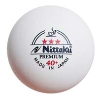 Nittaku *** Ball Premium 40+ cellfree 120er 120 Karton - weiss